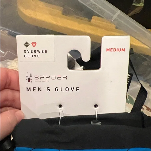 Spyder Men's Over Web GTX SKI Glove - Picture 2 of 5